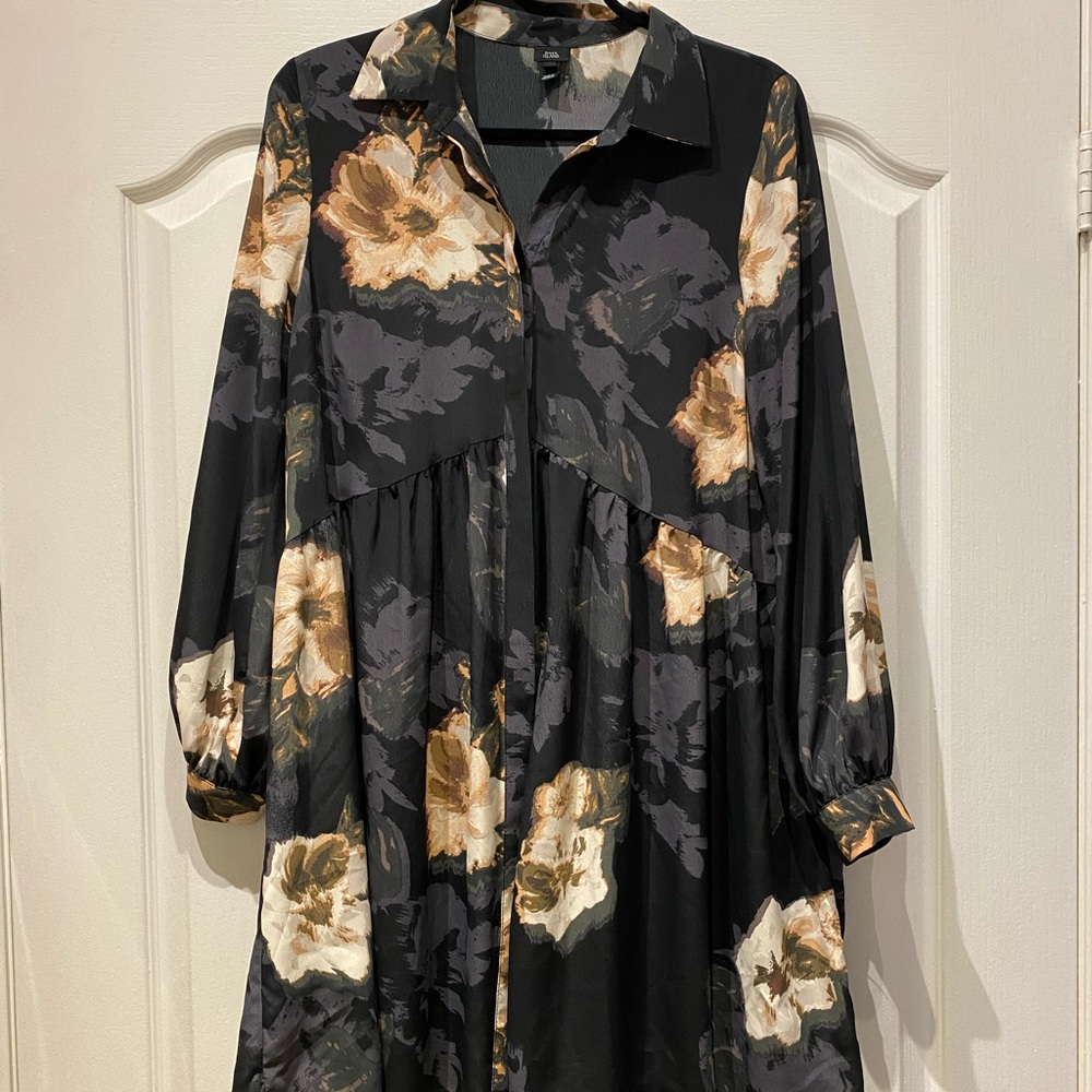 River Island Floral Dress Size UK 14